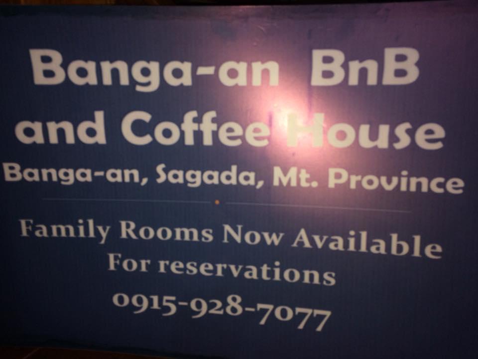 Banga-An Bnb And Coffee House Hotel Sagada Exterior foto